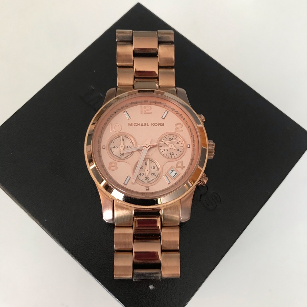 Michael Kors Women’s Rose Gold watch
